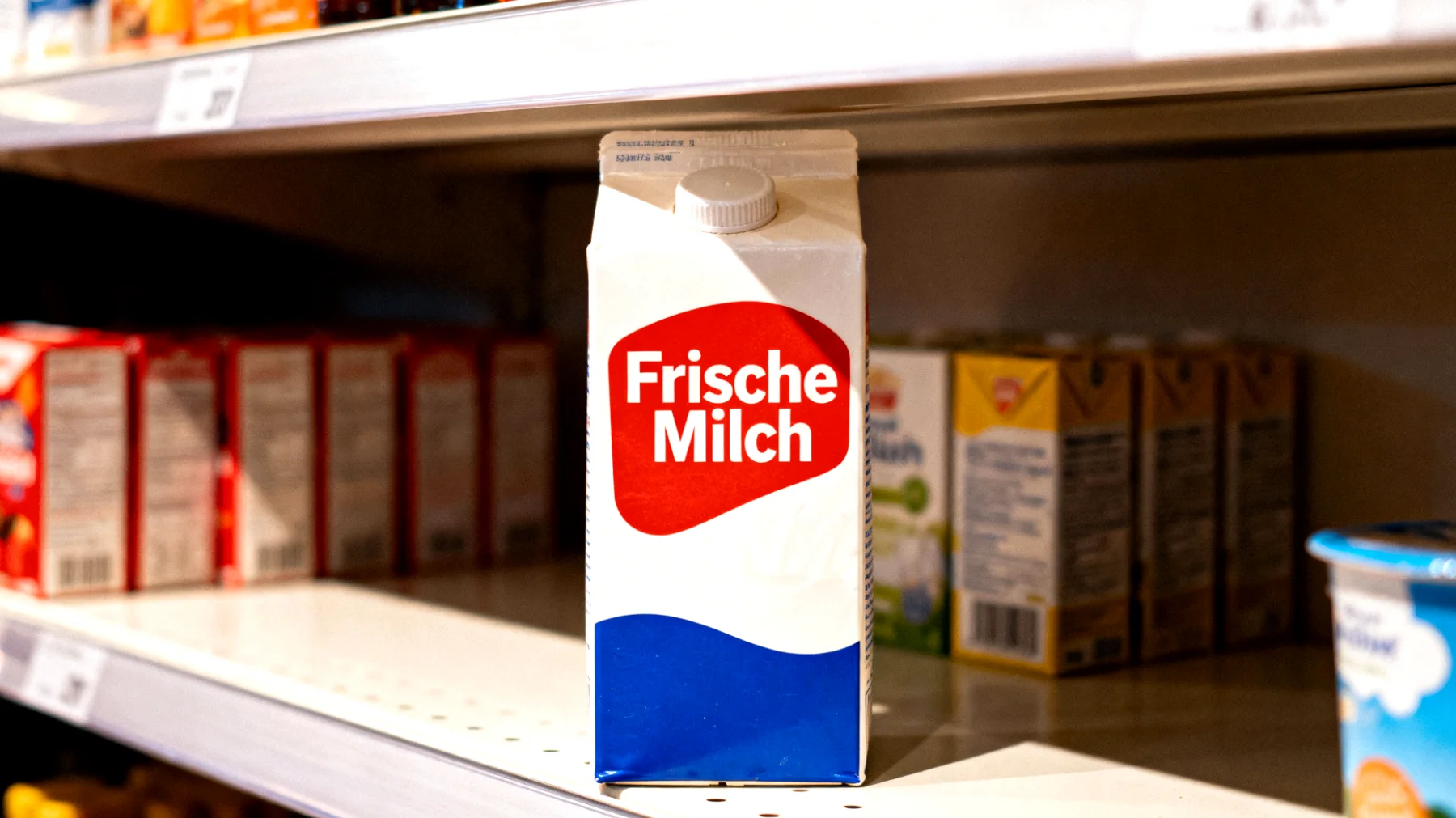 Frische Milch"