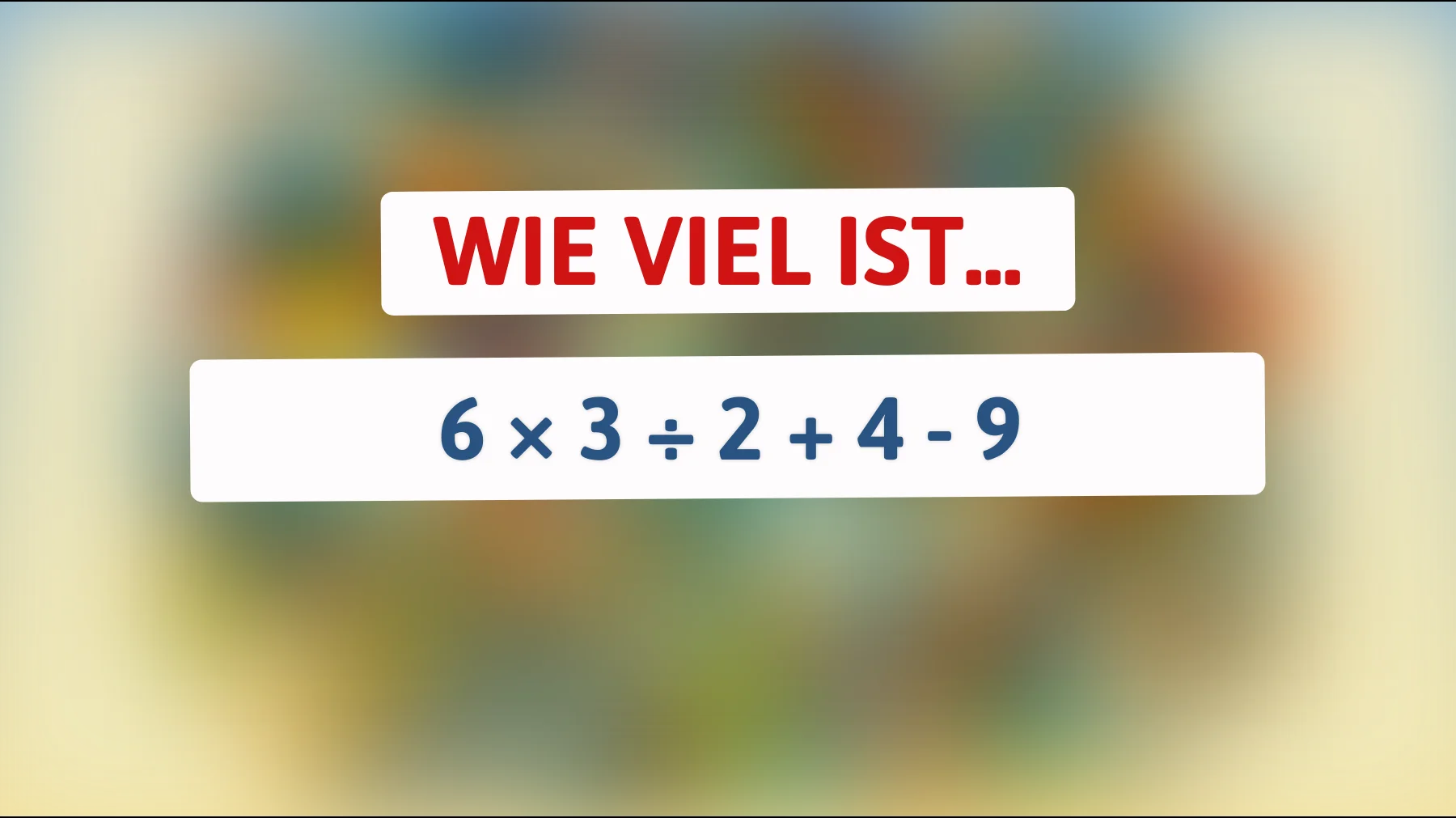 Nur 1% können dieses Zahlenrätsel lösen: Weißt du die richtige Antwort?"